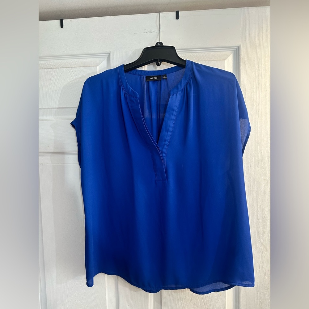 Apt. 9 Women's Royal Blue Blouse